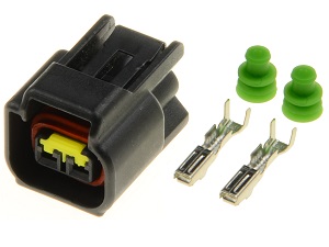 2 way Nippon Denso ignition coil connector plug (129700, 21171)