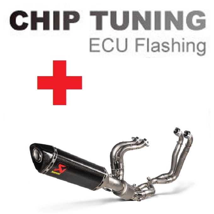 Aprilia RSV4 Tuono V4 1100 (Factory) 2021-2023 HIGH Performance ECU Flash tuning + Akrapovic L-A10E11/TD (Stage 3)