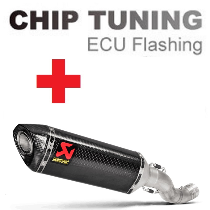 Aprilia RSV4 Tuono V4 1100 (Factory) 2021-2023 High Performance ECU Flash tuning + Akrapovic S-A10SO13-RC (Stage 3)