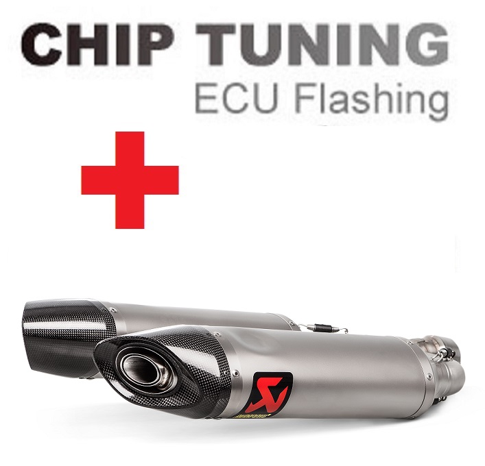 Aprilia Shiver 900 2017-2020 (Titanium) High Performance ECU Flash tuning + Akrapovic S-A9SO1-HDT/1 (Stage 3)