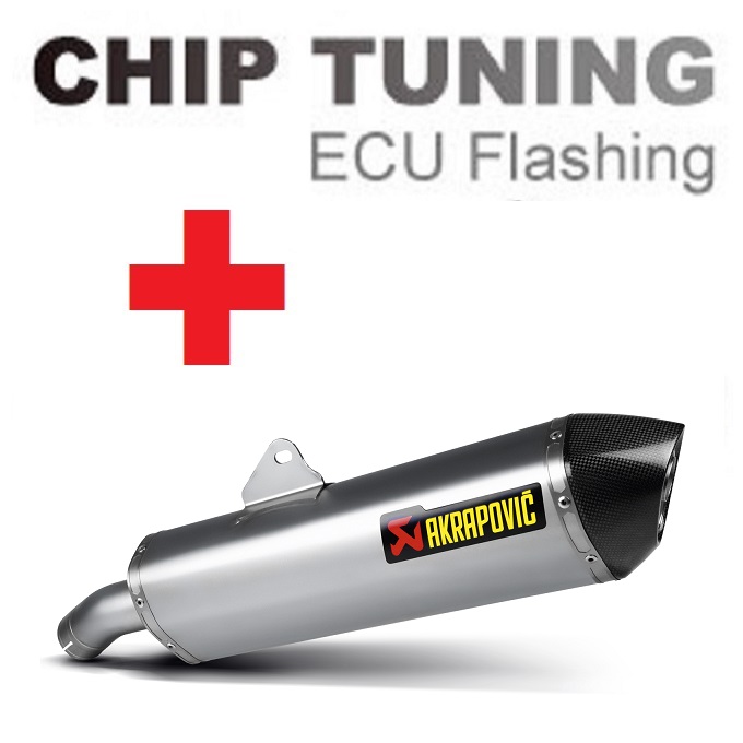 BMW F800GT / F800R 2009-2016 Hoge Performance ECU Flash tuning + Akrapovic S-B8SO4-HRT (Stage 3) BMW F800GT / F800R 2009-2016 Hoge Performance ECU Flash tuning + Akrapovic S-B8SO4-HRT (Stage 3)
