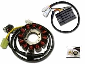 CARG1361 & CARR1361 Stator and voltage regulator rectifier Yamaha WR250 WR450