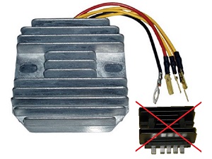 CARR134 - Suzuki GS GSX DR MOSFET Voltage regulator rectifier (RS21)