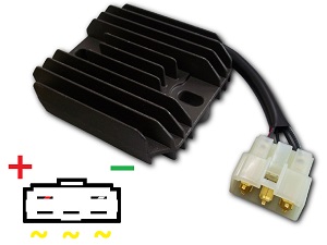 CARR201 - MOSFET Voltage regulator rectifier (SH535A-12, SH650-12, SH532-12) CARR201 - MOSFET Voltage regulator rectifier (SH535A-12, SH650-12, SH532-12)