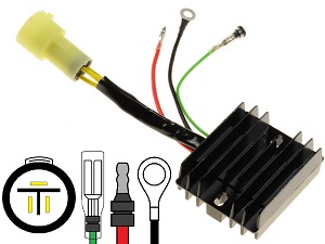 CARR204-Marine-outboard Yamaha Mercury F75 F80 F90 F100 SH758AA MOSFET Spanningsregelaar gelijkrichter CARR204-Marine-outboard Yamaha Mercury F75 F80 F90 F100 SH758AA MOSFET Spanningsregelaar gelijkrichter