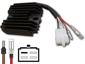 CARR204YFM Yamaha YFM YFB - MOSFET Voltage regulator rectifier CARR204YFM Yamaha YFM YFB - MOSFET Voltage regulator rectifier