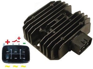CARR4405 MOSFET Voltage regulator rectifier - SH678A-12, SH578BA, SH678UA, SH699-12, SH650D-11 CARR4405 MOSFET Voltage regulator rectifier - SH678A-12, SH578BA, SH678UA, SH699-12, SH650D-11