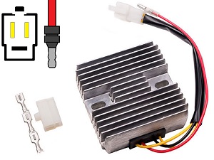 CARR601 - Kawasaki 2-fase MOSFET Voltage regulator rectifier CARR601 - Kawasaki 2-fase MOSFET Voltage regulator rectifier