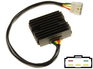 CARR694FZ Yamaha MOSFET Voltage regulator rectifier (SH650C-11)