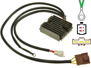 CARR694-KTM 690 950 990 MOSFET Voltage regulator rectifier (62511034100, 62511034000)