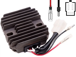 CARR931 Yamaha YFM MOSFET Voltage regulator rectifier (ESP2343, SH640-12, 495873) CARR931 Yamaha YFM MOSFET Voltage regulator rectifier (ESP2343, SH640-12, 495873)