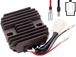 CARR931 Yamaha YFM MOSFET Régulateur de tension redresseur (ESP2343, SH640-12, 495873)