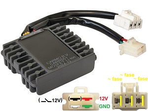 CARR551-CF CFMoto Linhai 500 550 625 MOSFET Spanningsregelaar gelijkrichter (0180-151000, CF188-151000) CARR551-CF CFMoto Linhai 500 550 625 MOSFET Spanningsregelaar gelijkrichter (0180-151000, CF188-151000)
