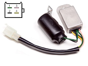 CARR1671 Honda XR Voltage regulator rectifier