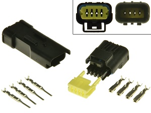 Ducati ciagnose connector diagnosestekkerset 4 polig OBD2 OBDII Ducati ciagnose connector diagnosestekkerset 4 polig OBD2 OBDII