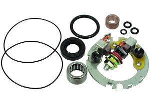 Honda CBR600F Kawasaki KLF Suzuki 650 GSX-R750 VZ800 Yamaha FZ6 R6 startmotor koolborstel set Honda CBR600F Kawasaki KLF Suzuki 650 GSX-R750 VZ800 Yamaha FZ6 R6 startmotor koolborstel set