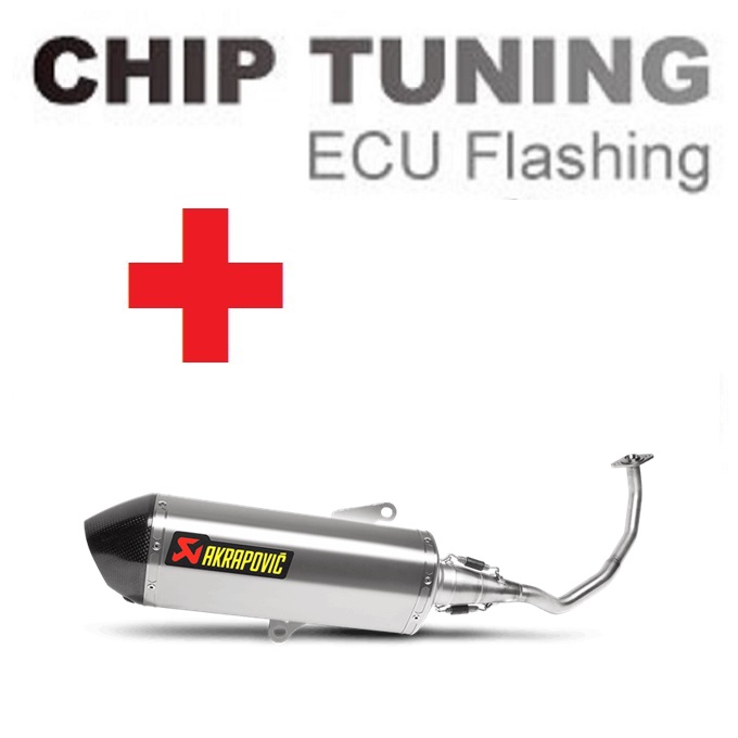 Honda Forza 125 2015-2016 Uitlaat Akrapovic S-H125R3-HRSS (Stage 3) Honda Forza 125 2015-2016 Uitlaat Akrapovic S-H125R3-HRSS (Stage 3)
