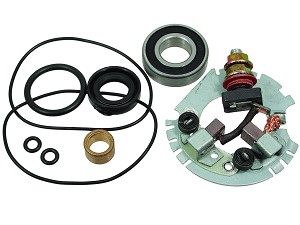 Honda TRX Kawasaki ZX Suzuki GS moto-4 startmotor koolborstel set Honda TRX Kawasaki ZX Suzuki GS moto-4 startmotor koolborstel set
