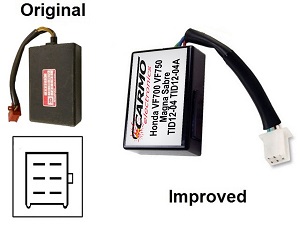 Honda VF700 VF750 V40 V45 Magna Sabre Interceptor CDI unit ECU ontsteking (TID12-04(A), 131100-, AKBZ)