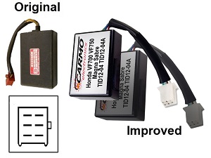 Honda VF700 VF750 V40 V45 Magna Sabre Interceptor CDI unit ECU ontsteking (TID12-04(A), 131100-, AKBZ) 2x