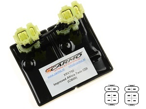 Improved Honda XRV750 Africa Twin CDI igniter CI600 (New) Improved Honda XRV750 Africa Twin CDI igniter CI600 (New)