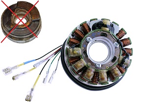 ST5051L - Husqvarna 350 410 500 510 610 Lighting & Ignition Stator ST5051L - Husqvarna 350 410 500 510 610 Lighting & Ignition Stator