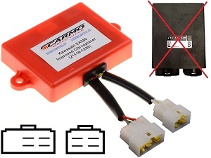 Kawasaki EL250 EX250 GPZ250 GPX250R ZZR250 Eliminator Ninja CDI unit ECU ontsteking (21119-1229)