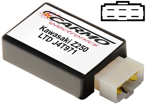 Kawasaki Z250 KZ250 LTD igniter ignition module CDI TCI Box (J4T971) Kawasaki Z250 KZ250 LTD igniter ignition module CDI TCI Box (J4T971)