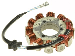 Kawasaki Z650 B1 stator alternator rewinding - 2 WIRE TYPE 1977-1983