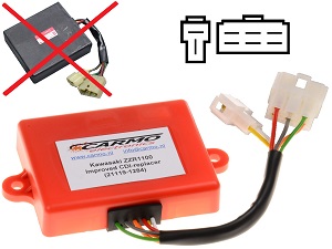 Kawasaki ZZR1100 ZX-11 ZX1100 Ninja igniter ignition module CDI TCI Box 21119-1284, 131800-0160 Kawasaki ZZR1100 ZX-11 ZX1100 Ninja igniter ignition module CDI TCI Box 21119-1284, 131800-0160