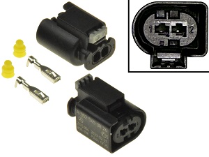 OEM Mercedes-Benz BMW brandstof injector connector stekker 2-polig (0525453826, 7 601 023 - 01, 805-198-541) OEM Mercedes-Benz BMW brandstof injector connector stekker 2-polig (0525453826, 7 601 023 - 01, 805-198-541)