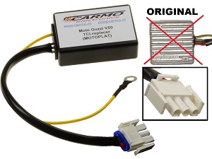 Motoplat Moto Guzzi V50 Nato CDI unit ECU ontsteking - MotoPlat 9635105