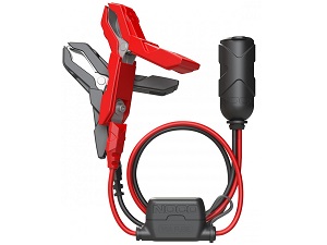 Noco Genius GC017 12V plug met accuklemmen en eyelets Noco Genius GC017 12V plug met accuklemmen en eyelets