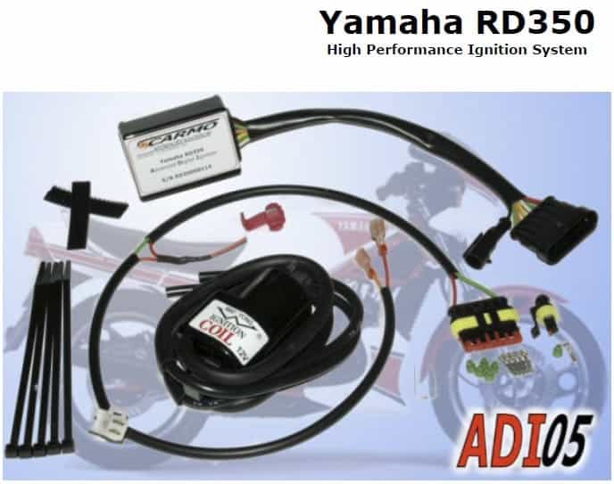 Yamaha RD350 YPVS igniter ignition module CDI TCI Box set 29K 31K