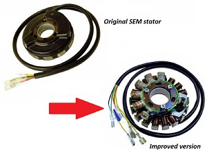 ST5410L - Husaberg Verlichting & Ontsteking Stator dynamo