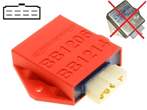 Suzuki GN450 GS450 igniter ignition module CDI TCI Box (BB1206, BB1214, 32900-44420) Suzuki GN450 GS450 igniter ignition module CDI TCI Box (BB1206, BB1214, 32900-44420)