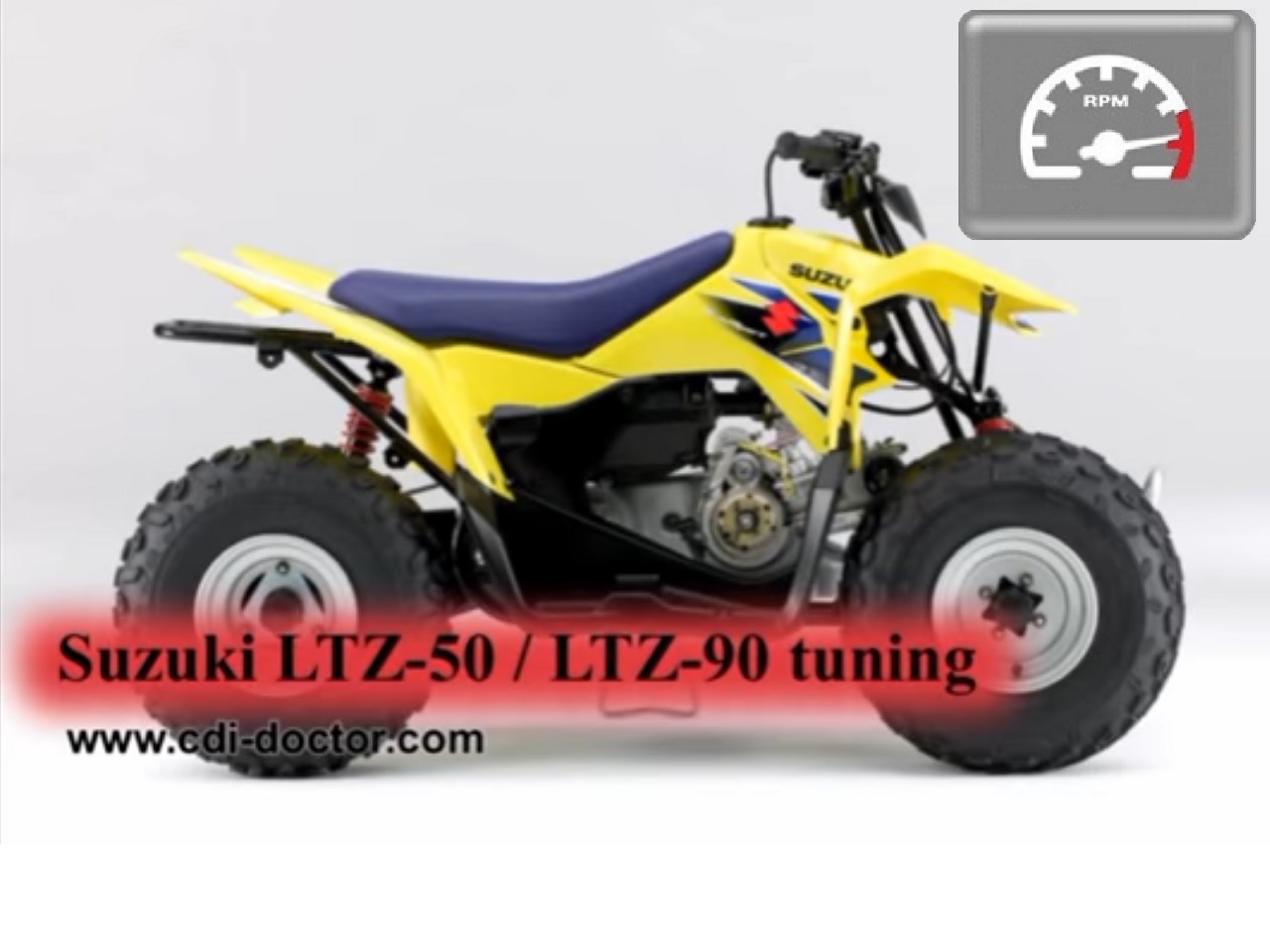 Modificatie, meer toeren LTZ50 LTZ90 Quadsport - Klik op de afbeelding om het venster te sluiten