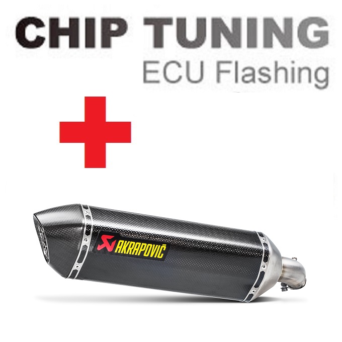 Suzuki SV650 2016-2023 High Performance ECU Flash tuning + Akrapovic S-S6SO9-HRC/1 (Stage 3)