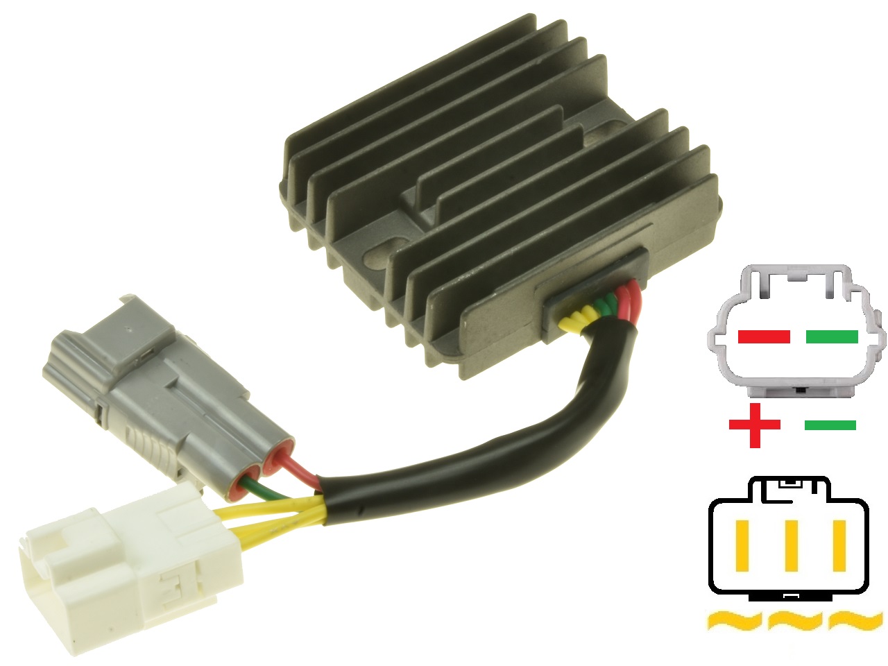 CARR694VL Suzuki VL1500 VZ1500 VZR1800 AN650 MOSFET Spanningsregelaar gelijkrichter (SH820AA, 32800-10G30) CARR694VL Suzuki VL1500 VZ1500 VZR1800 AN650 MOSFET Spanningsregelaar gelijkrichter (SH820AA, 32800-10G30)