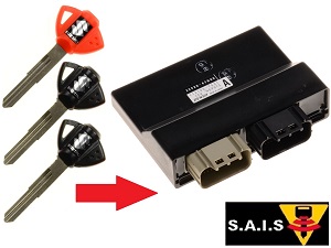 Suzuki 3x SAIS sleutel programmeren → motorfiets ECU Suzuki 3x SAIS sleutel programmeren → motorfiets ECU