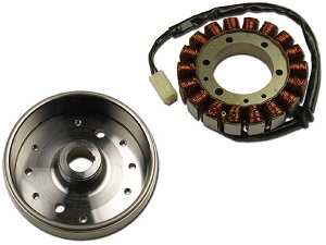 Verbeterd rotor vliegwiel + dynamo-stator - Triumph Speed 4 Daytona 600 650 TT600 Verbeterd rotor vliegwiel + dynamo-stator - Triumph Speed 4 Daytona 600 650 TT600