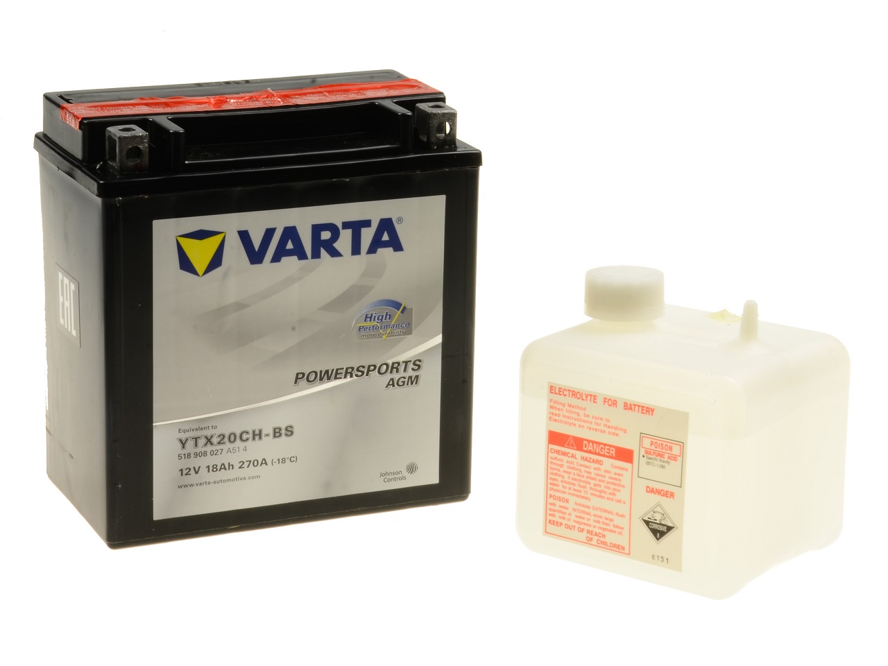 Varta YTX20CH-BS