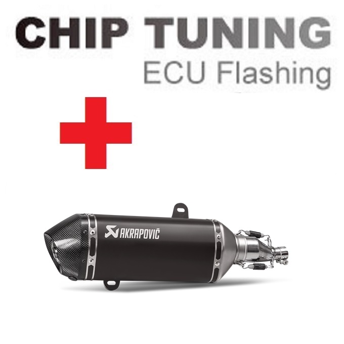 Vespa GTS 125 2017-2020 Hoge Performance ECU Flash tuning+Akrapovic S-VE125SO1-HZBL (Stage 3) Vespa GTS 125 2017-2020 Hoge Performance ECU Flash tuning+Akrapovic S-VE125SO1-HZBL (Stage 3)