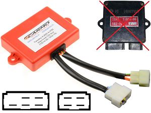 Yamaha XJ400 XJ550 igniter ignition module CDI TCI Box (TID14-05, 4U8-82305-10-00) Yamaha XJ400 XJ550 igniter ignition module CDI TCI Box (TID14-05, 4U8-82305-10-00)