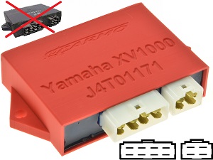 Yamaha XV1000 XV1000SE virago CDI unit ECU ontsteking J4T01171 - 1984 1985 1986 1987 1988