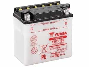 Yuasa YB7L-B2 accu Yamaha YP125 YP150 YP180 MBK Skyliner 125