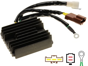 CARR9714-KTM - MOSFET voltage regulator rectifier (SH541SA) CARR9714-KTM - MOSFET voltage regulator rectifier (SH541SA)