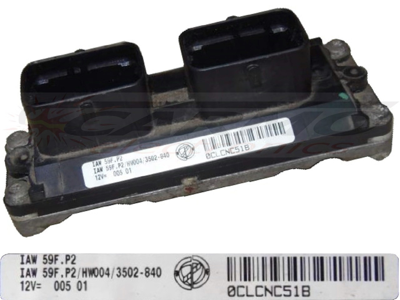 Fiat Panda 1.1 ECU ECM CDI motor computer unit (IAW59F.P2, IAW-59F-P2)