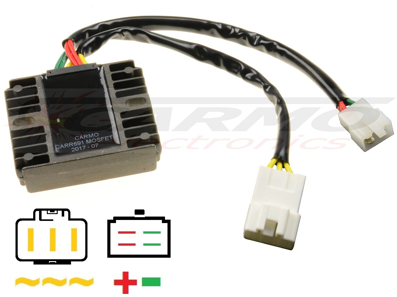 CARR694AP2 Aprilia Dorsoduro Shiver MOSFET Spanningsregelaar gelijkrichter - Klik op de afbeelding om het venster te sluiten