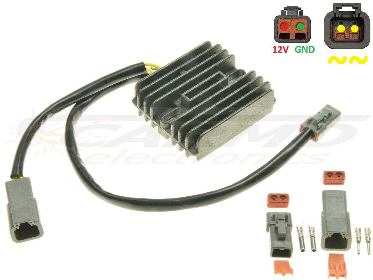 CARR694BU2 - Buell XB 08-10 verbeterde MOSFET MOSFET Spanningsregelaar gelijkrichter (Y0302A-02A8) - Klik op de afbeelding om het venster te sluiten